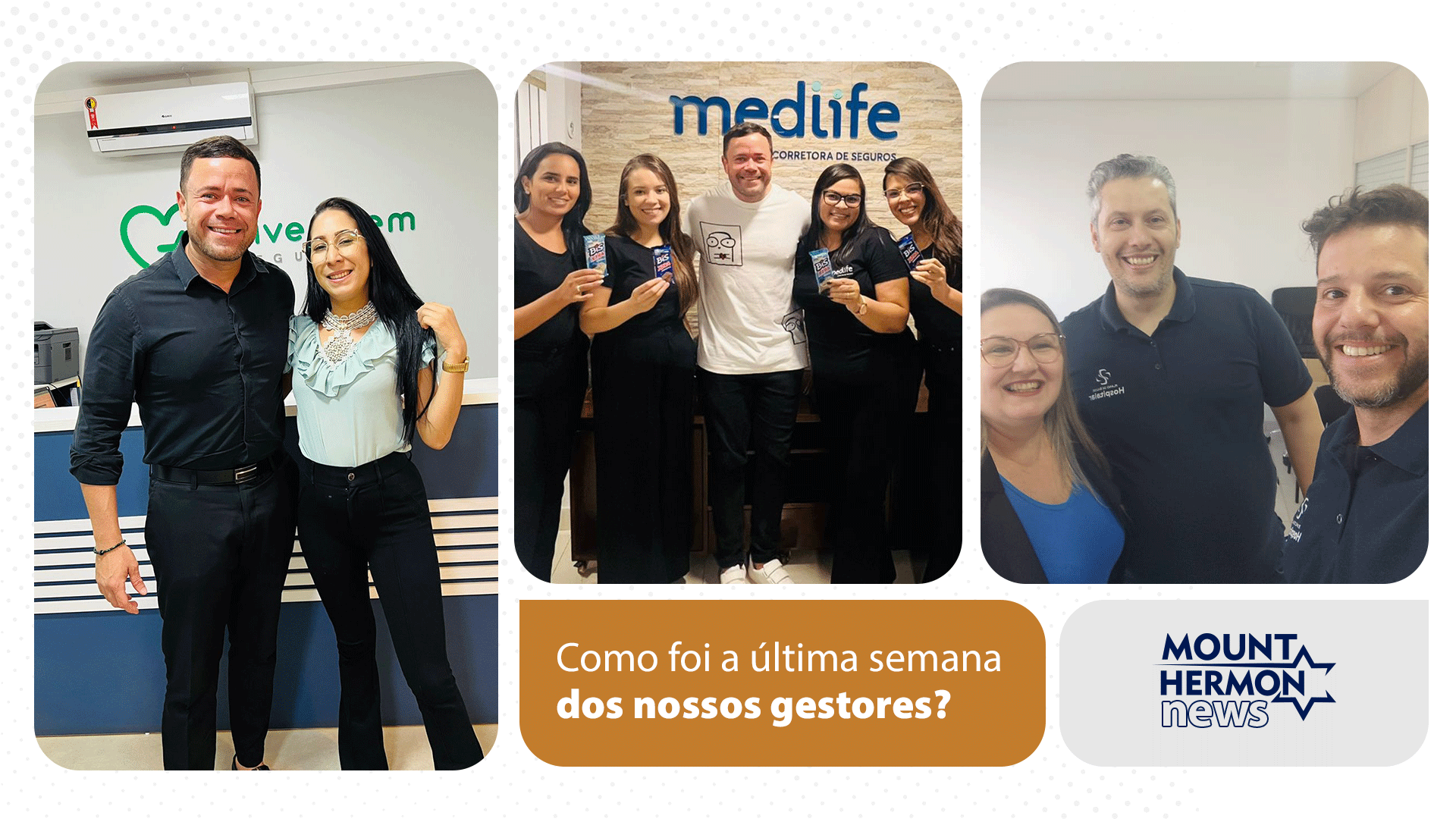 Como foi a última semana dos gestores da Mount Hermon?